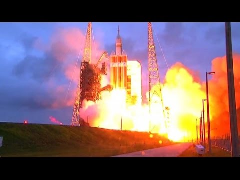 Lancio riuscito per Orion, la capsula che porterà l'uomo su Marte