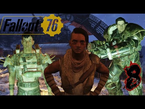 FALLOUT 76 - New friends!! - Life in Appalachia!! ☢️ - DAY 8 - Walkthrough Gameplay 2021 HD