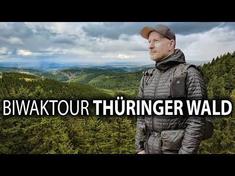 Über die höchsten Gipfel im Thüringer Wald 🟢 Biwak Wanderung Overnighter