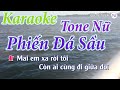 Karaoke Phiến Đá Sầu (Bossa Nova) - Tone Nữ (Rê Thứ Dm) - Quốc Dân Karaoke