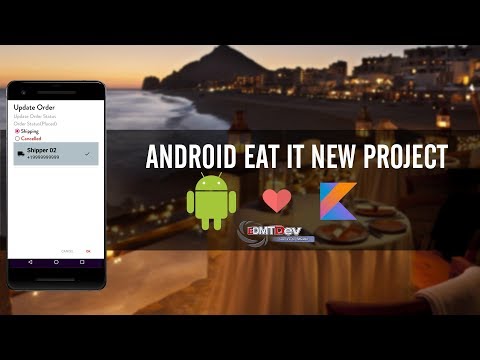 EDMT Dev Food App Android Studio 1 Facebook Account Kit integrated