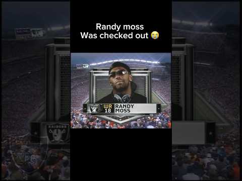 When Randy Moss Was DONE Playing For The Oakland Raiders 😬