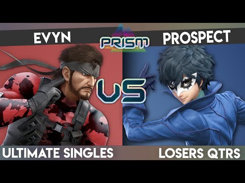 PRISM 187 - Evyn (Snake) vs. Prospect (Joker) - Losers Quarters - Smash Ultimate Singles