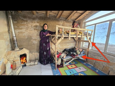 Completing the Bunk Bed: A Nomadic Lady's Creativity in Home Space Management