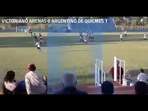 Primera C : VICTORIANO ARENAS 0 - 1 ARGENTINO DE QUILMES (El Gol)