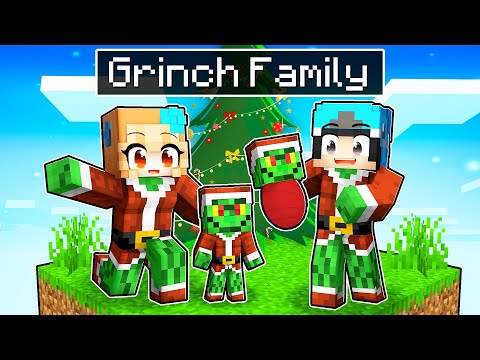OMZ Fan - INSANE GRINCH Family in Minecraft