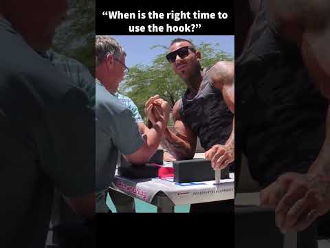 Just how strong John’s hook? 💪🔥 #armwrestling #johnbrzenk #mileayello