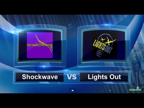 Shockwave vs Lights Out - Semi Finals - Georgia Kickball Open #GKO2015