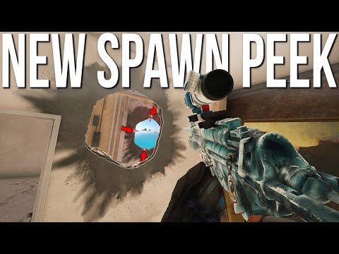 The *NEW* through4room Spawn Kill Spot + AMAZING Hiding Spot For Free Kills! - Rainbow Six Siege