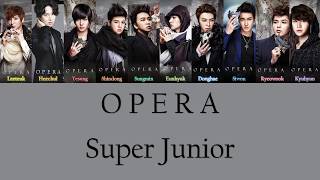 Super Junior Opera Lyrics