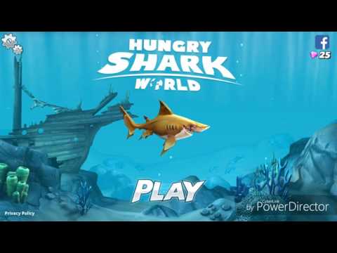 EATING EVERY CREATURE ALIVE | | Hungry Shark World | | New intro / outro