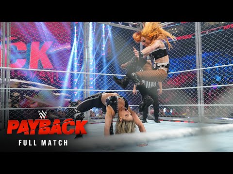 FULL MATCH: Becky Lynch vs. Trish Stratus — Steel Cage Match: WWE Payback 2023
