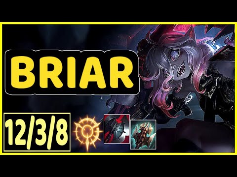 BRIAR VS UDYR - 12/3/8 KDA JUNGLE GAMEPLAY