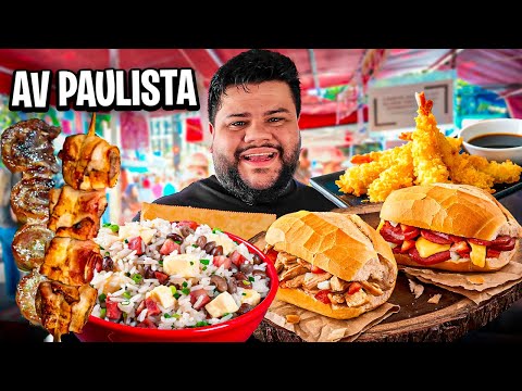 Everything I ate on Avenida Paulista!