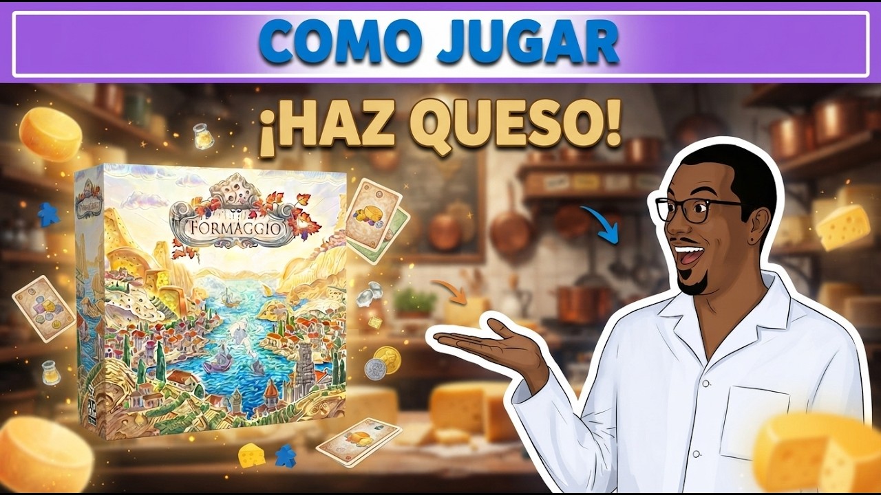 Cómo jugar Formaggio | El eurogame de queseros italianos