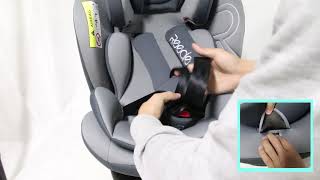 How to extend seat belt