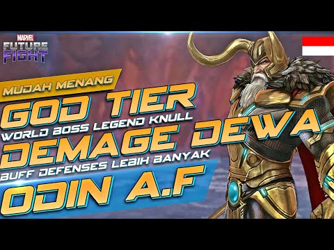 Cara Cepat Mengalahkan WBL Knull Memakai Odin - Marvel Future Fight Indonesia 🇮🇩 ( Bahasa Only )