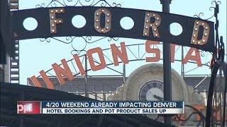 Pot tourism in Colorado: Hotel bookings, marijuana sales up as 4/20 celebration approaches