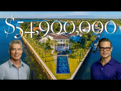 $59.4M Gables Estates Mega Mansion | 41 Arvida Parkway Tour with Eddy & Roland