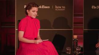 Emma Watson In Conversation with Dr Denis Mukwege Nobel Peace Price video