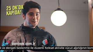 Dominos Reklamı YENİ "Sıcak Takip ile Siparişinin Eve Gelişini Canlı İ