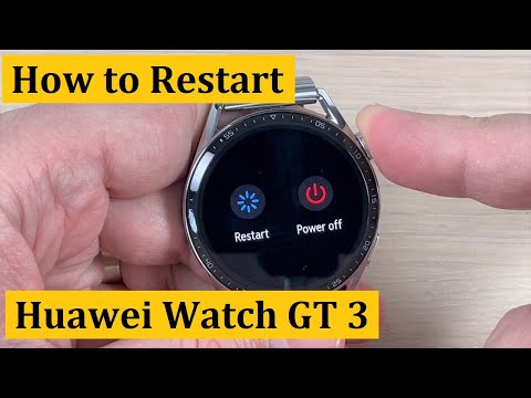 How to Restart Huawei Watch GT 3 - Two ways