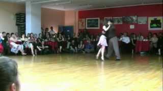 Carlito Espinoza et Ariane Liautaud le 13/03/2011 à "Carrément tango"