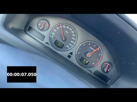 Volvo S60 2.4 acceleration 0-100 km/h