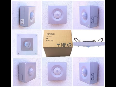 SIRIUS PIR Occupancy Motion sensors