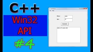 Windows GUI Programming with C/C++ ( Win32 API ) | Part -4 | Button Control and Demo Application