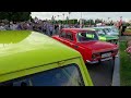 Ретро автомобили Москвич на ВДНХ