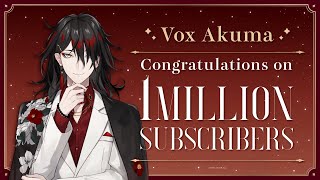 【Vox Akuma】Congratulations on reaching 1 Million subscribers!