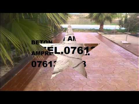 BETON AMPRENTAT GAGENI  0761350488 VILCEA