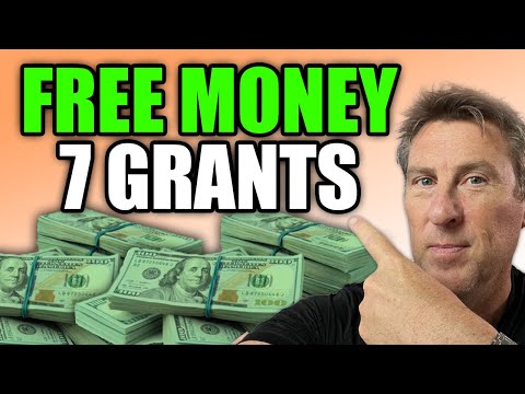 FREE MONEY 7 GRANTS You Don't Pay Back HARDSHIP & STARTUPs not loan