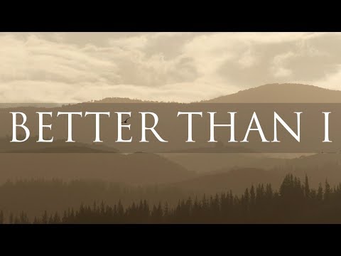 BETTER THAN I | David Campbell
