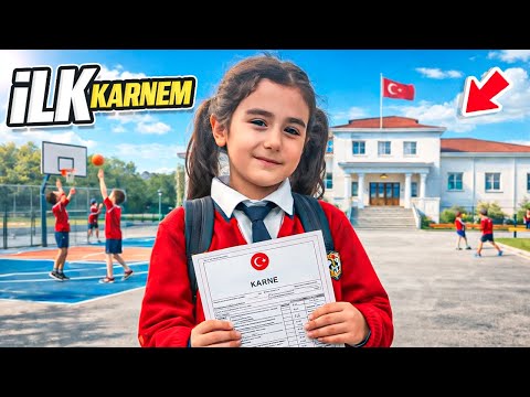 İLK KARNEMİ ALDIM ! NOTLARIM NASIL !? | Gamze Karta Öykü Karta