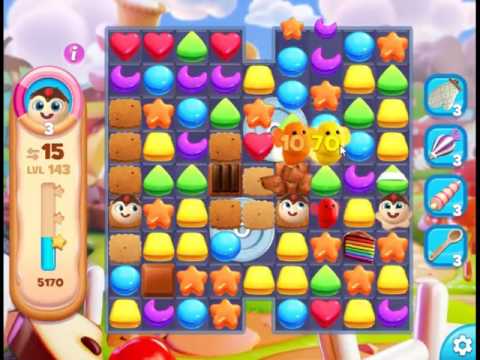 Cookie Jam Blast Level 143 - NO BOOSTERS 🍪 | SKILLGAMING OFFICIAL
