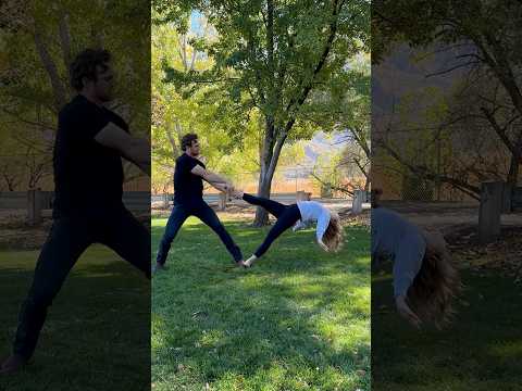 Just over here trying to be as cool as Witney & Danny and convince the world we belong on #DWTS😉