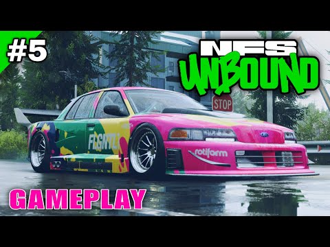 Need For Speed Unbound Gameplay Walkthrough Part 5 - I Got $100,000! and A Free Car