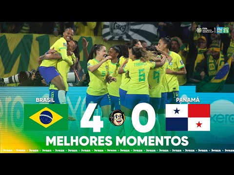  BRASIL 4 x 0 PANAMÁ | COPA DO MUNDO FEMININA FIFA™️ 2023