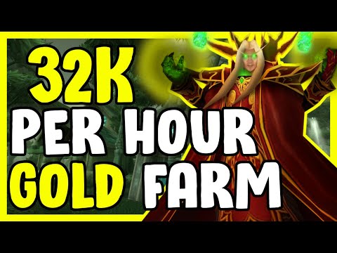 32k Per Hour Gold Farm In WoW - Gold Farming, Gold Making Guide