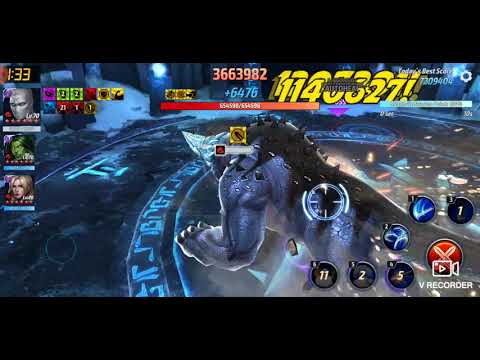 Marvel Future Fight - ABX - Combat Hero + Silence:  Moon Knight