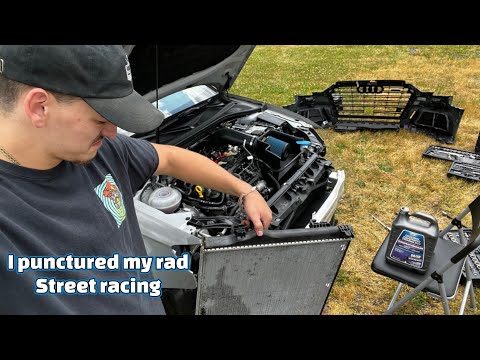 2020 Audi A3 radiator install