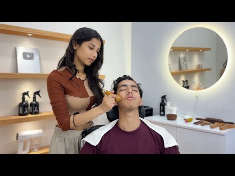 COSMIC HEAD MASSAGE by SHIVU BARBER💆🏻‍♂️ | TOK-SEN TOOLS✨ | Asmr massage 💤