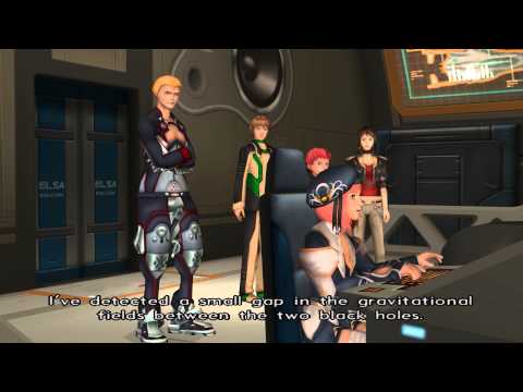 Xenosaga Episode II HD Cutscene 54 - Evading the Enemy - JAPANESE