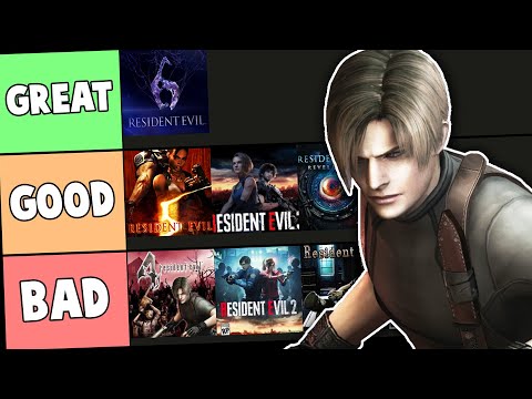 Ranking EVERY Resident Evil Game! (2022 EDITION)
