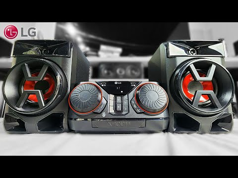 Unboxing (desembalando) LG XBOOM CK43N