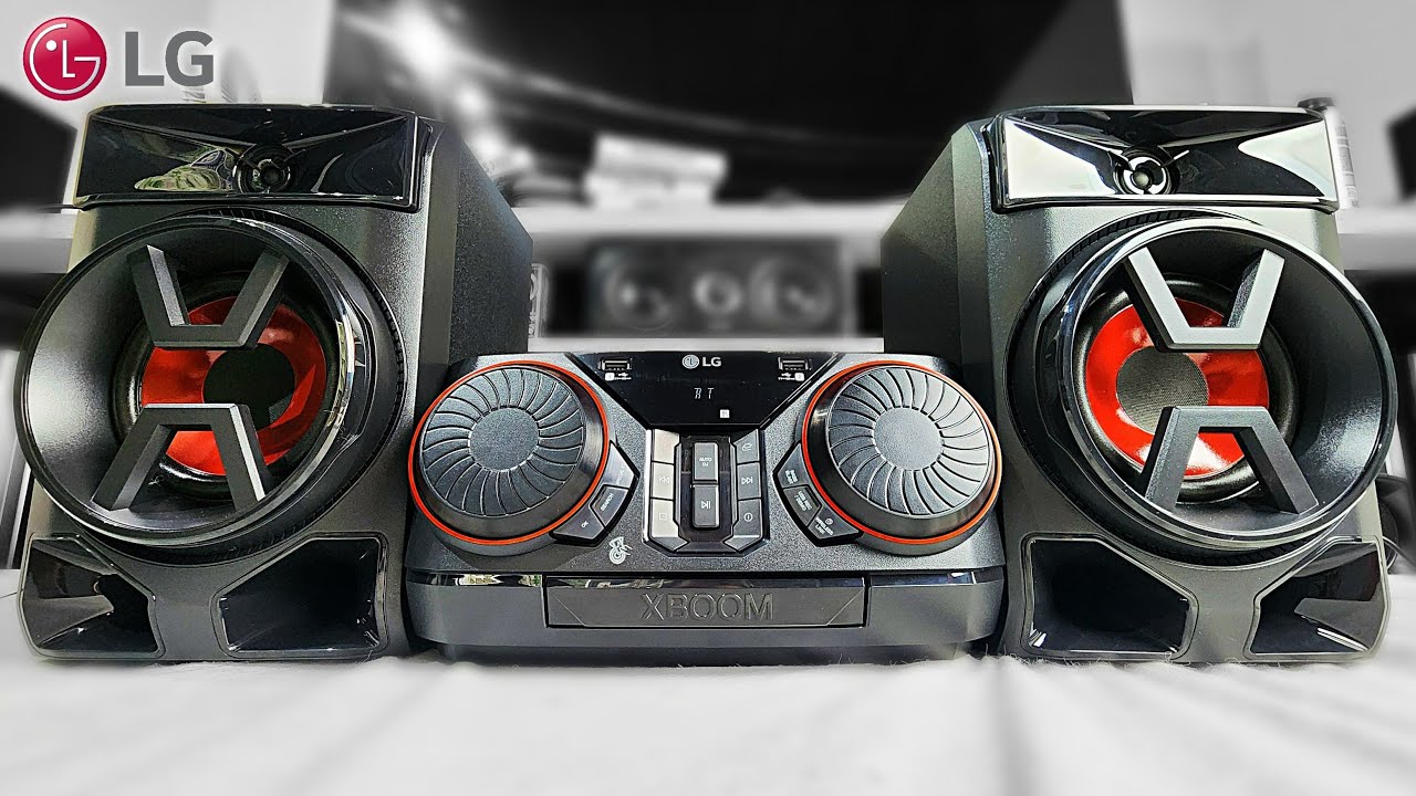 Unboxing (desembalando) LG XBOOM CK43N
