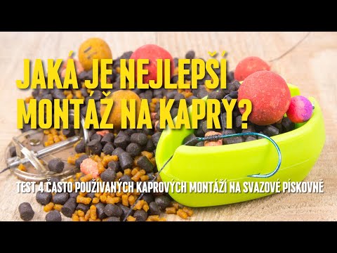 Jaká montáž na kapry je nejlepší? Zkusili jsme 4 nejpoužívanější. Na kterou brali?