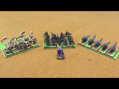 Warhammer Fantasy 8th ed Campaign Game 1 - Vampire Counts vs Orcs & Goblins
